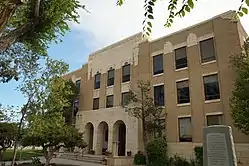 Moore County Courthouse in Dumas on 20 August 2017