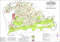 Map of Morar CD block