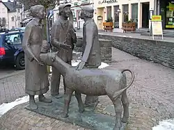 Memorial to the restoration of Morbach