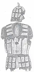 Baju lamina is similar to this Moro mail and plate armor (kurab-a-kulang).