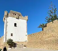 Keep and residence of the Portuguese commander.