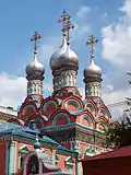 Kokoschniks on the Church of Saint Gregory of Neocaesarea in Polyanka