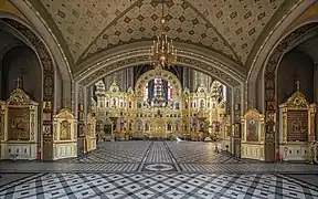 Interior of the New Katholikon