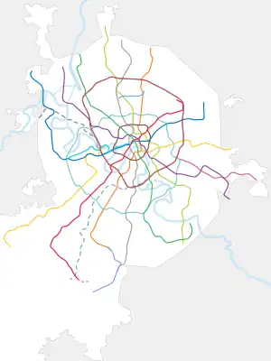 Pechatniki is located in Moscow Metro