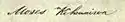 Moses Kekūāiwa's signature