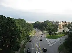 View of the Mosholu Parkway in Bedford Park