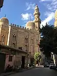 Madrasa of Umm al-Sultan Sha'ban (1368–1369); the two domes correspond to mausoleum chambers