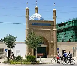 A mosque in Ruoqiang