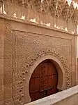 Stone portal of the Lalla ez-Zhar Mosque (14th century)