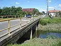 Bridge over Trnava in Mala Subotica