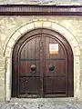 Entrance to the traditional Ottoman house in Mostar