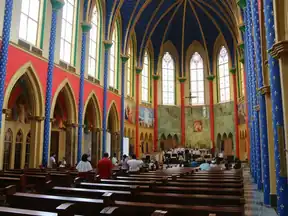 Inside of the Mother of Good Counsel Church