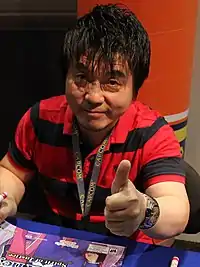 A 2016 photograph of Motohide Eshiro