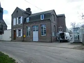 The town hall in Mouflières