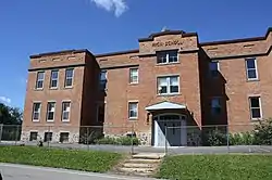 Mountain High School, listed on the National Register of Historic Places