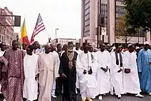 Mourid International Community Annual Parade, Harlem, USA