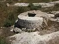 Mouth of cistern near Bayt Nattif