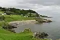 View of Moville's Green and Lough Foyle coast