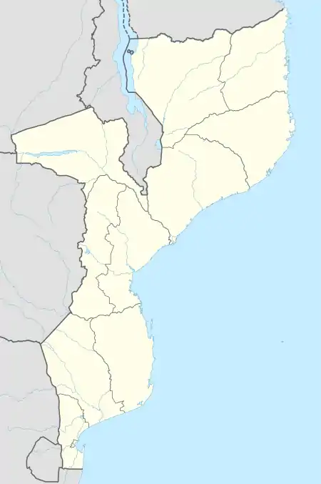 Quelimane is located in Mozambique