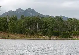 View of Mount Castletower from Lake Awoonga