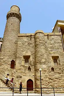 Mahammad Mosque with Minarat, located in Inner City of Baku