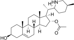 Stereo skeletal formula of muldamine