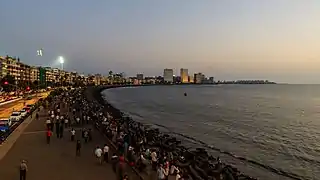 Marine Drive, Mumbai, India