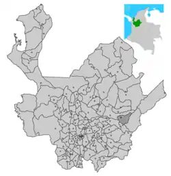 Location of the municipality and town of Maceo, Antioquia in the Antioquia Department of Colombia