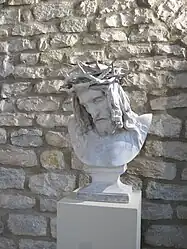 Bust of Christ crucified