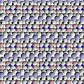 Structure of muscovite, viewed in the [100] direction (along the layers of the crystal)