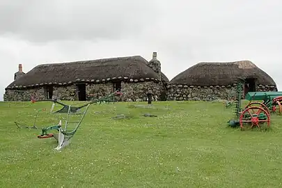 Two of the cottages in 2013