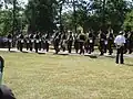 Musical band of the troupes de Marine.