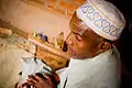 This Muslim Yao sheik in Malawi practices creating Islamic charms