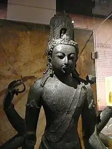 Image 113Bronze Avalokiteshvara statue found in Perak, 8th–9th century (from History of Malaysia)