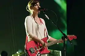 Bilinda Butcher performing in 2009