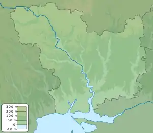 Ternovi Pody is located in Mykolaiv Oblast