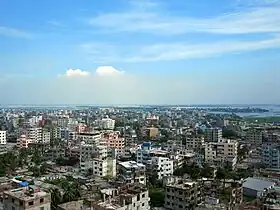 Skyline of Mymensingh city