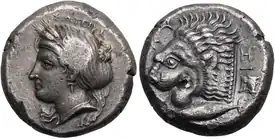 ancient Greek coin from Cyzicus