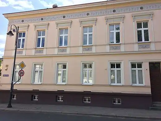 Facade on Piotra Skargi Street