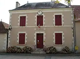 The town hall in Néons-sur-Creuse