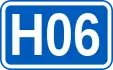 Highway H06 shield}}