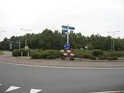 Roundabout in Harbrinkhoek