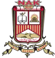 The official emblem of Nu Alpha Kappa Fraternity, Inc.