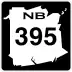 Route 395 marker