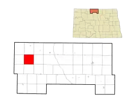 Location of Sherman Township