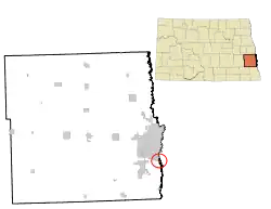 Location of Briarwood, North Dakota