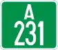 A231 marker