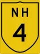 National Highway 4 shield}}