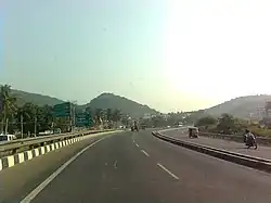 NH Road near Ravindranagar