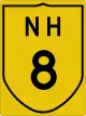 National Highway 8 shield}}